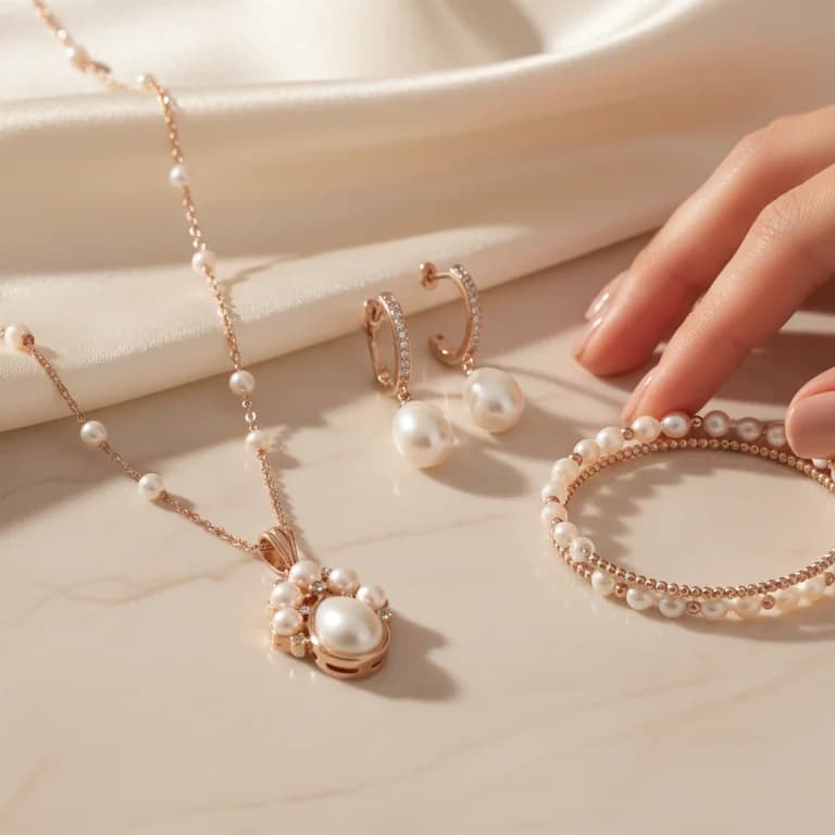 Parure bijoux cadeau femme — Orevia Paris Maroc